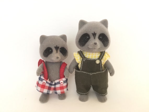 sylvanian families raccoon family