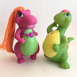 Darlin Dinos | Dinosaur Toy | Gem Dazzlers 1992 | Childhood Toys | Vintage Toy Collector