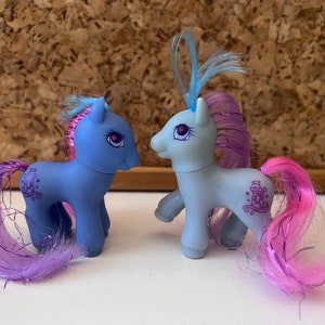 MLP G2 Babies ‘Jewel & Sparkle’ | Royal Twins | My Little Pony | Vintage Pastel Ponies | Hasbro Collector Toys