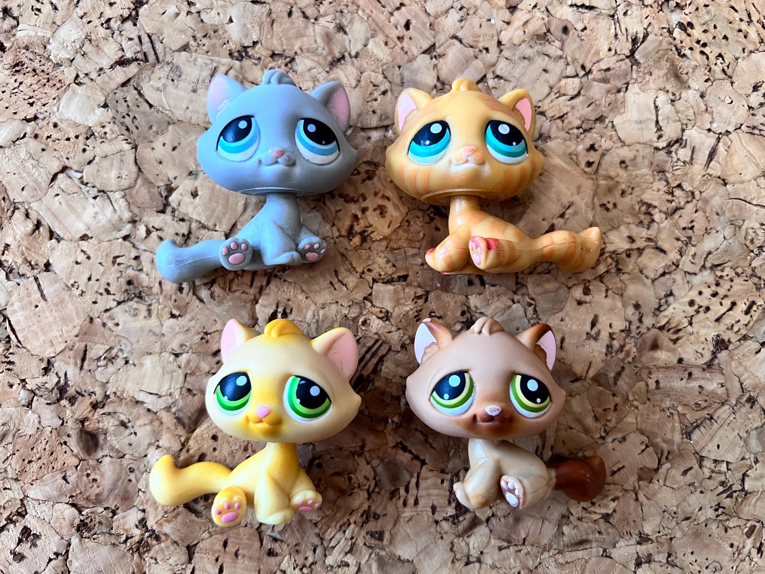 LPS Cat Bundle of 4 | Littlest Pet Shop | Authentic Pets - Etsy