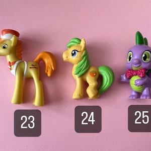 MLP G4 Figurines Pick & Choose dans un sac aveugle Mon petit poney Jouets de collection Hasbro Poneys colorés image 5