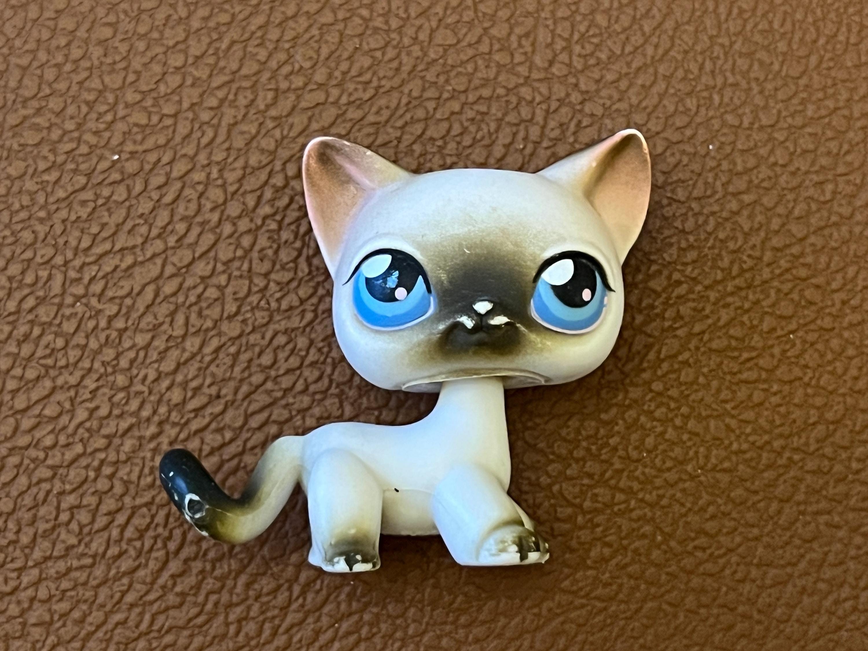 LPS Cat #5 Siamese | Littlest Pet Shop | Authentic Pets - Etsy
