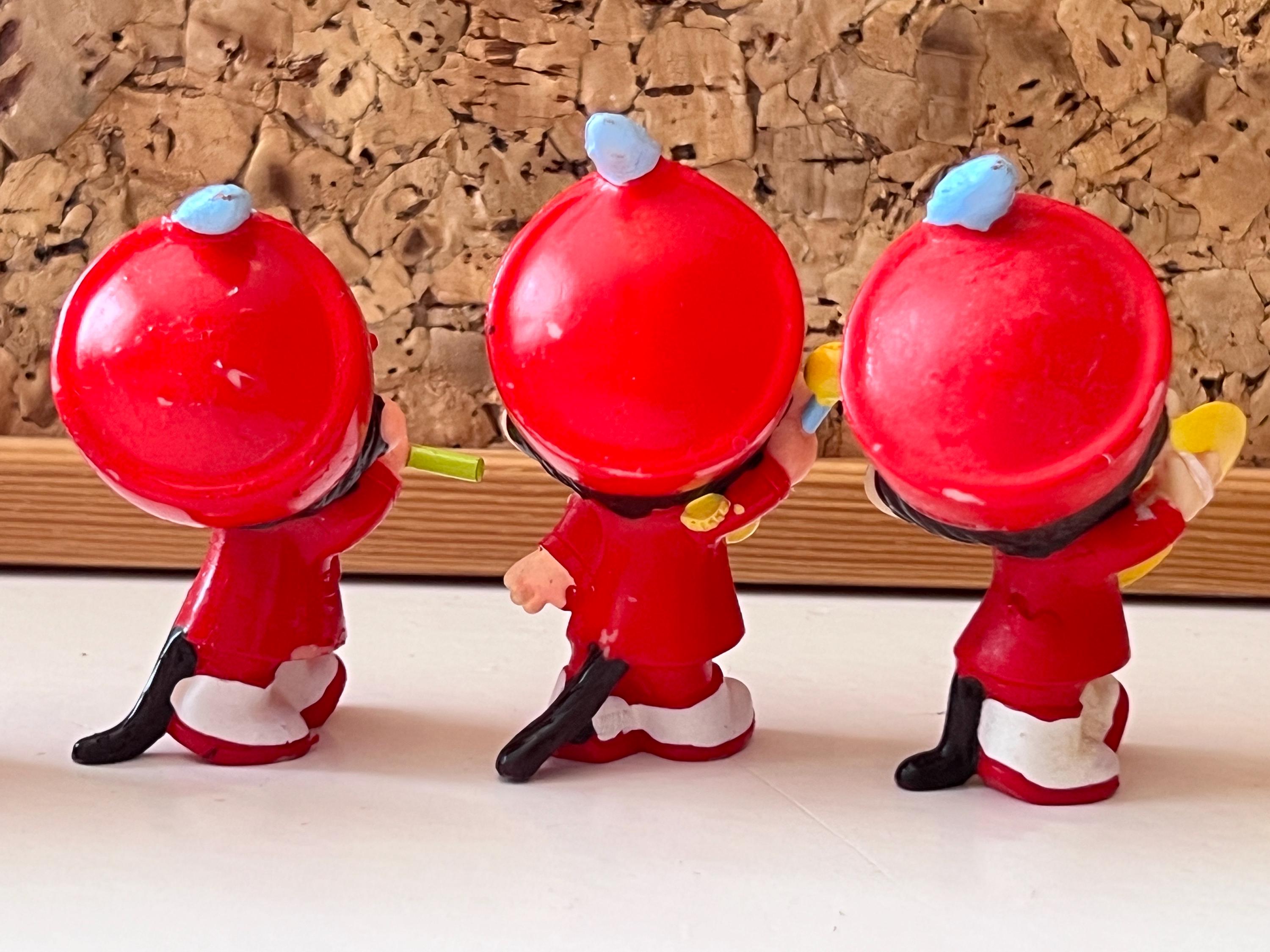 Monchichi PVC Figure Bundle of 7 | Sweet Small Toy Monkies