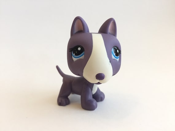 Authentic Littlest Pet Shop 1353 Dog Baby Boxer Puppy / Chien Chiot LPS