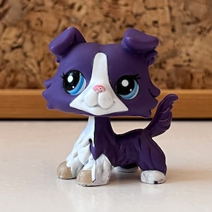 LPS Collie #1676 Littlest Pet Shop Authentic Pets Hong Kong