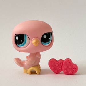 LPS Pigeon #2187 with small Accessorie | Littlest Pet Shop | Authentic Pets