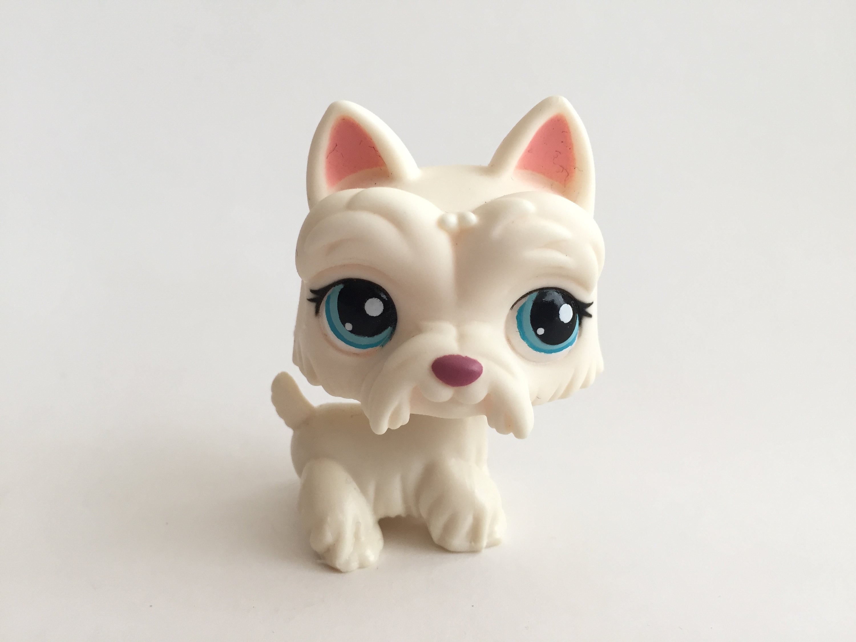 Lps white store dog