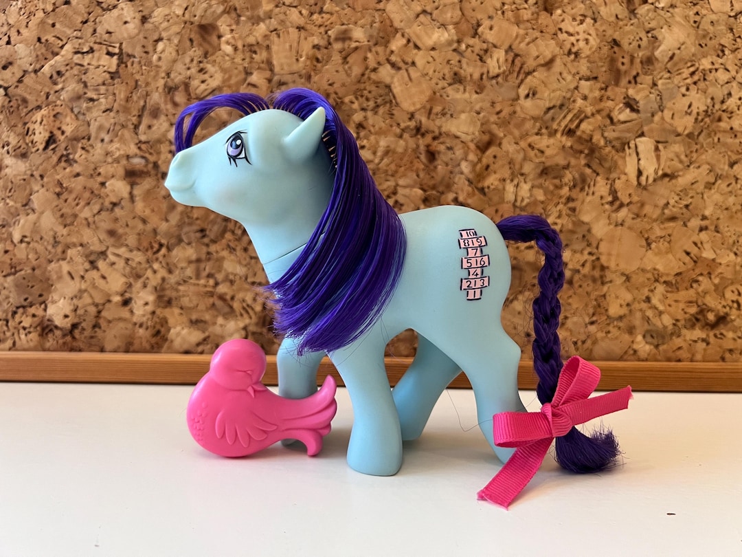 Mlp Using Comb MLP G1 ‘hopscotch’ With Comb | My Little Pony | Vintage 1980s Ponies ...