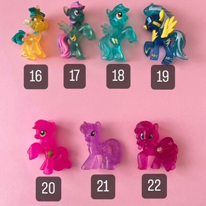 MLP G4 Figurines Pick & Choose dans un sac aveugle Mon petit poney Jouets de collection Hasbro Poneys colorés image 4