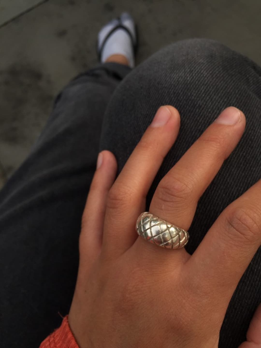 Snake Skin Pattern Rings Snake Skin Silver Ring - Etsy