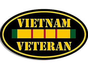 3S MOTORLINE 4X Glossy 6 Vietnam Service Ribbon Decal Sticker Car Laptop Window Vinyl