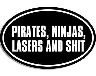 ninja pirate laser etsy