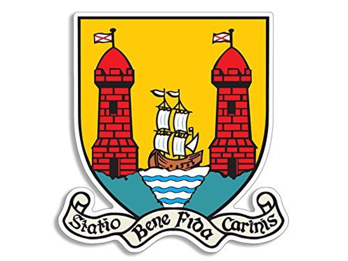 Cork Crest Shaped Sticker Ireland Celtic Coat Arms Etsy
