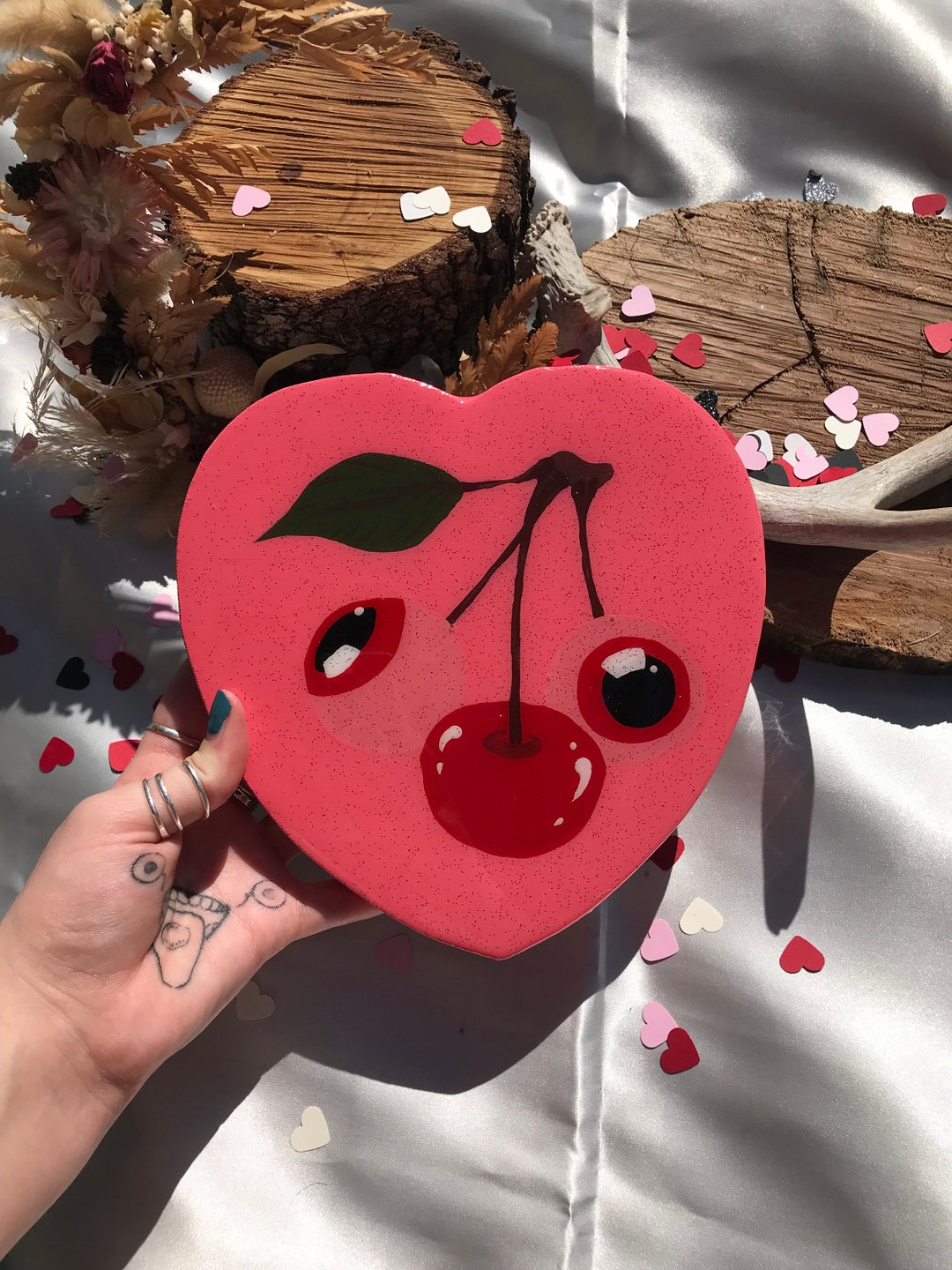 Cherry Eyes, Cherry Eye Painting, Painting, Gift, Gift Ideas, Wall Art, Art, Acrylic Painting