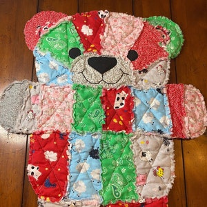 Barnyard BITTY Bear, farm animals, baby quilt, gender neutral, baby boy, baby girl, baby registry