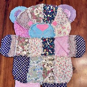 Baby quilt, baby bear blanket, quilt, baby shower gift, baby nursery, bear