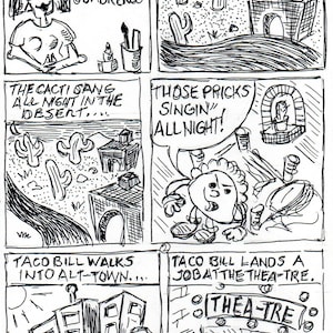 Episodes of Alt-Town, comic, alternative comics, underground comics
