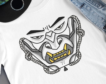 Ghost Of Tsushima Shirt, Son Of Tsushima, Ghost of Tsushima Mask, Mens Shirt, Mens Apparel With Cool Designs