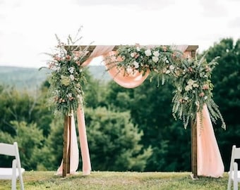 Wedding Arch/Wedding Arbor/Rustic Wedding table covering/Outdoor or Indoor Wedding Arbor/Rustic Wedding Decor/Free Shipping/Handmade