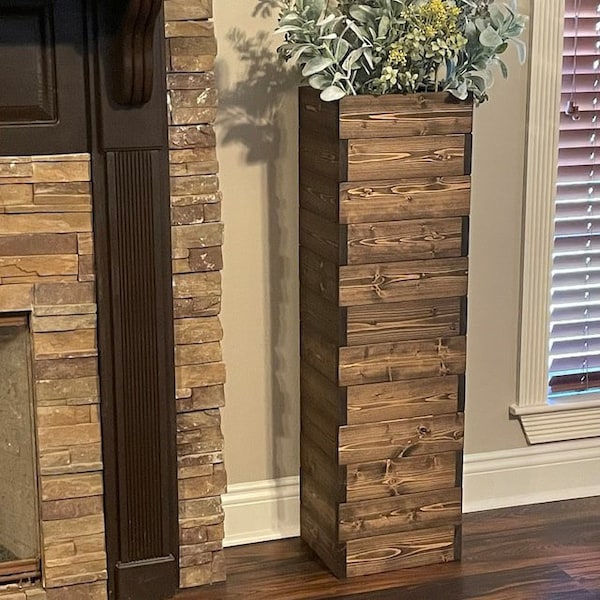 Tall Floor Vase - Etsy