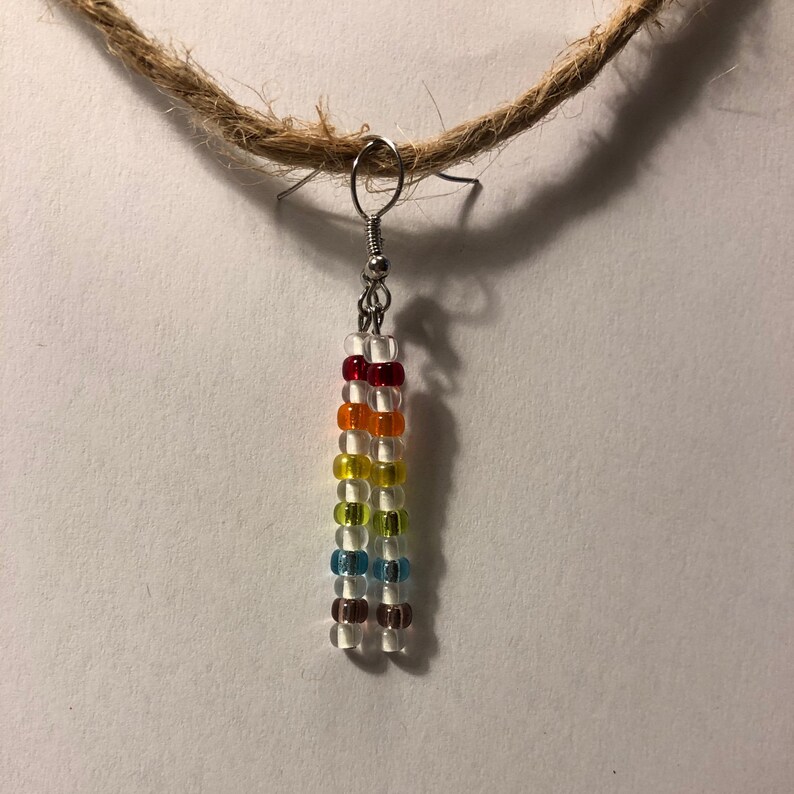 Rainbow Pride Earrings image 5
