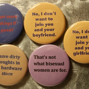 Buttons and Magnets: Spankings, Bisexual Women, Dirty Thoughts in the Hardware Store, Not Impressed