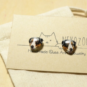 Australia shepherd Dog Studs Earrings,Sterling Silver Earrings,Stainless Steel Earrings,Dog Jewelry, Gift For Dog Owner,Gift For Dog Lover
