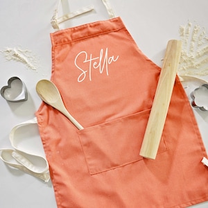 Personalised Cotton Apron Adult & Children's Sizes image 2