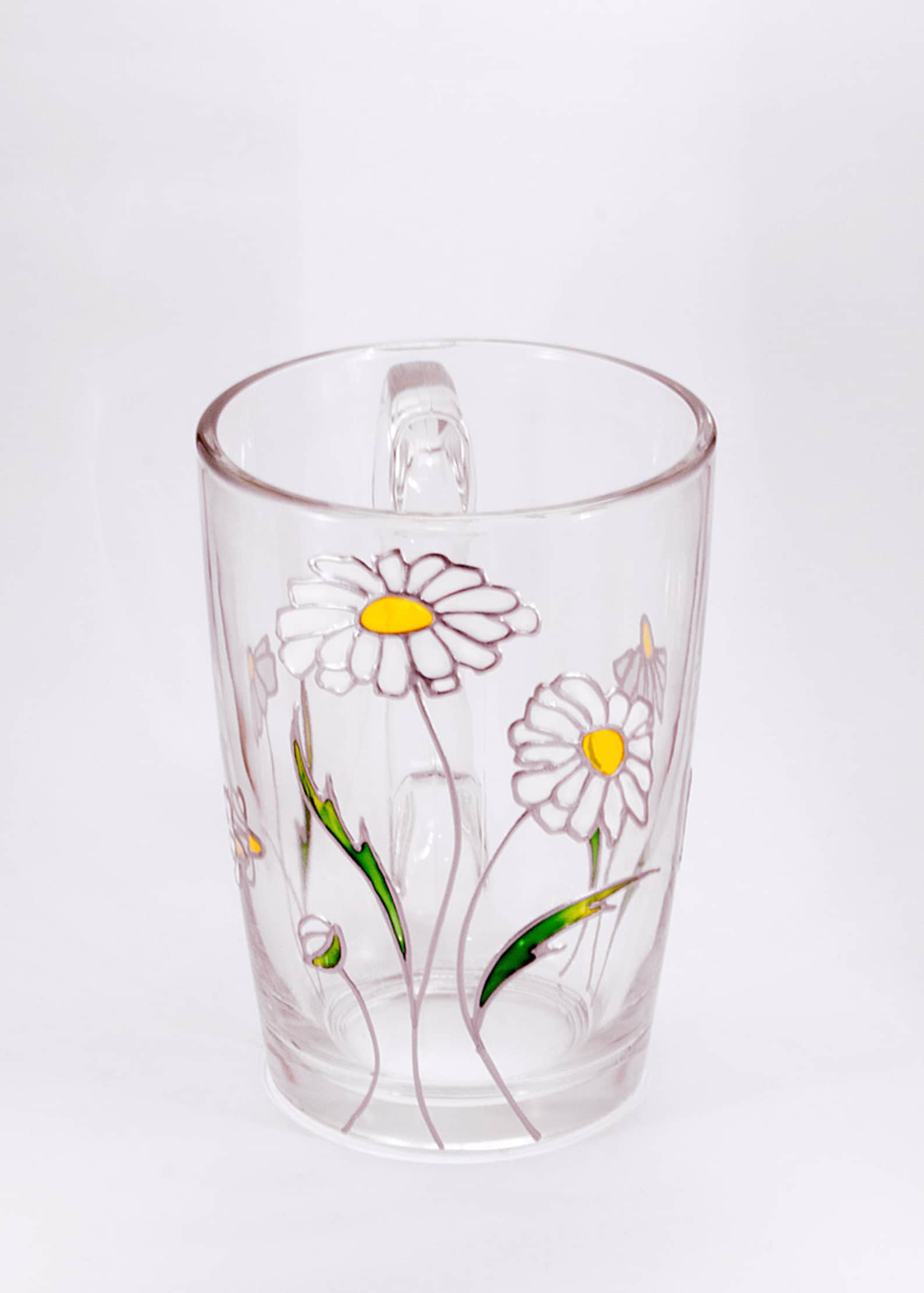 Daisy Mug Flower Coffee Mug Bridal Daisy Gift Floral Mug Etsy UK