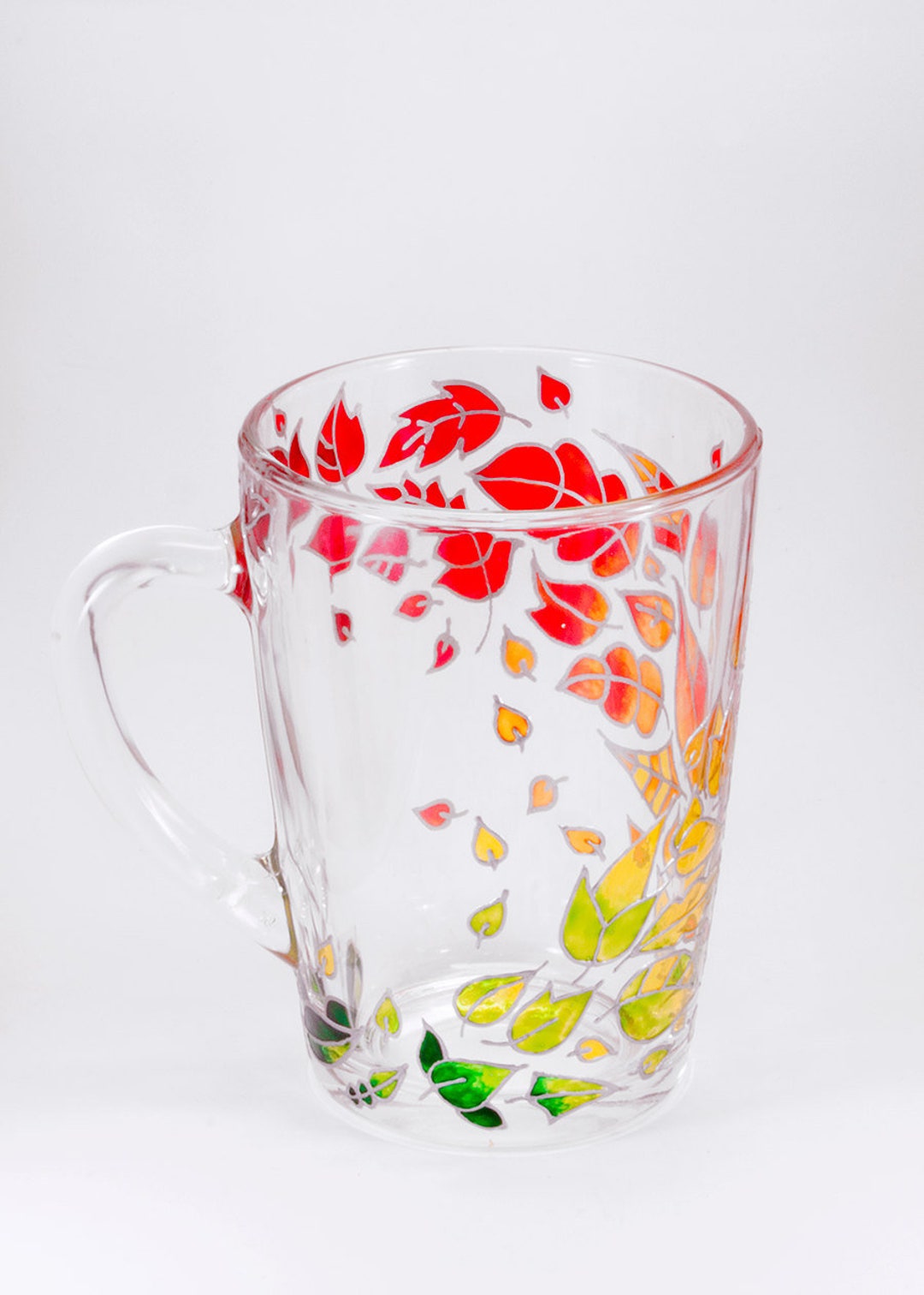 Personalized Fall Mug Hand Painted Coffee Mug Fall Gift - Etsy