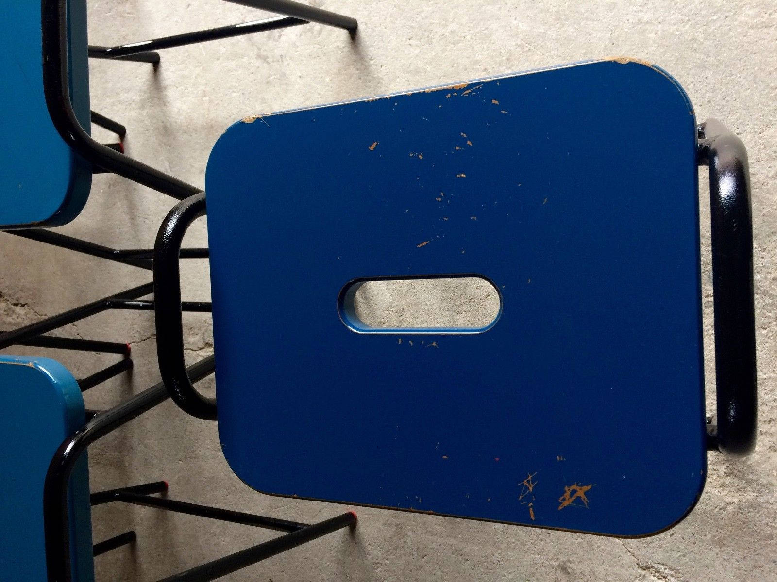 Fabulous Set of Six Science Lab Bar Stools Industrial Etsy