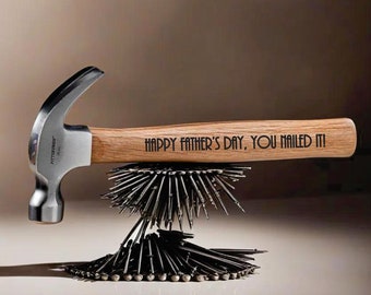 Personalized Fathers Day Gift, Gift for Dad, Step Dad Gift, Personalized Hammer for Husband Gift, Engraved Hammer for Boyfriend Gift