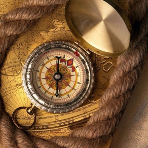 Personalized Compass - Unique Graduation Gift - Engraved with Name, Date, and Message - Perfect for the Graduate&#39;s Next Adventure raving