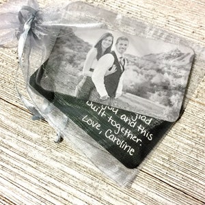 ¡GRAN OFERTA! Tarjeta de bolsillo con foto grabada, tarjeta de bolsillo personalizada para regalar a tu marido o novio