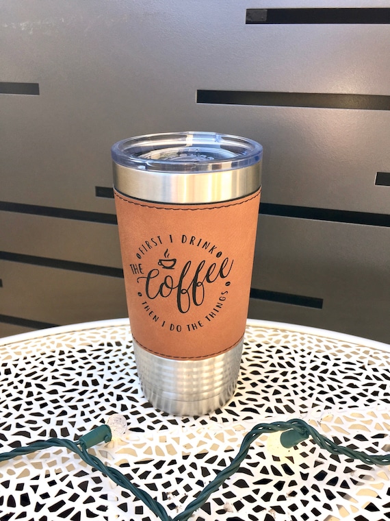 Coffee Cup Personalized Insulated Travel Mug 20 oz. Etsy