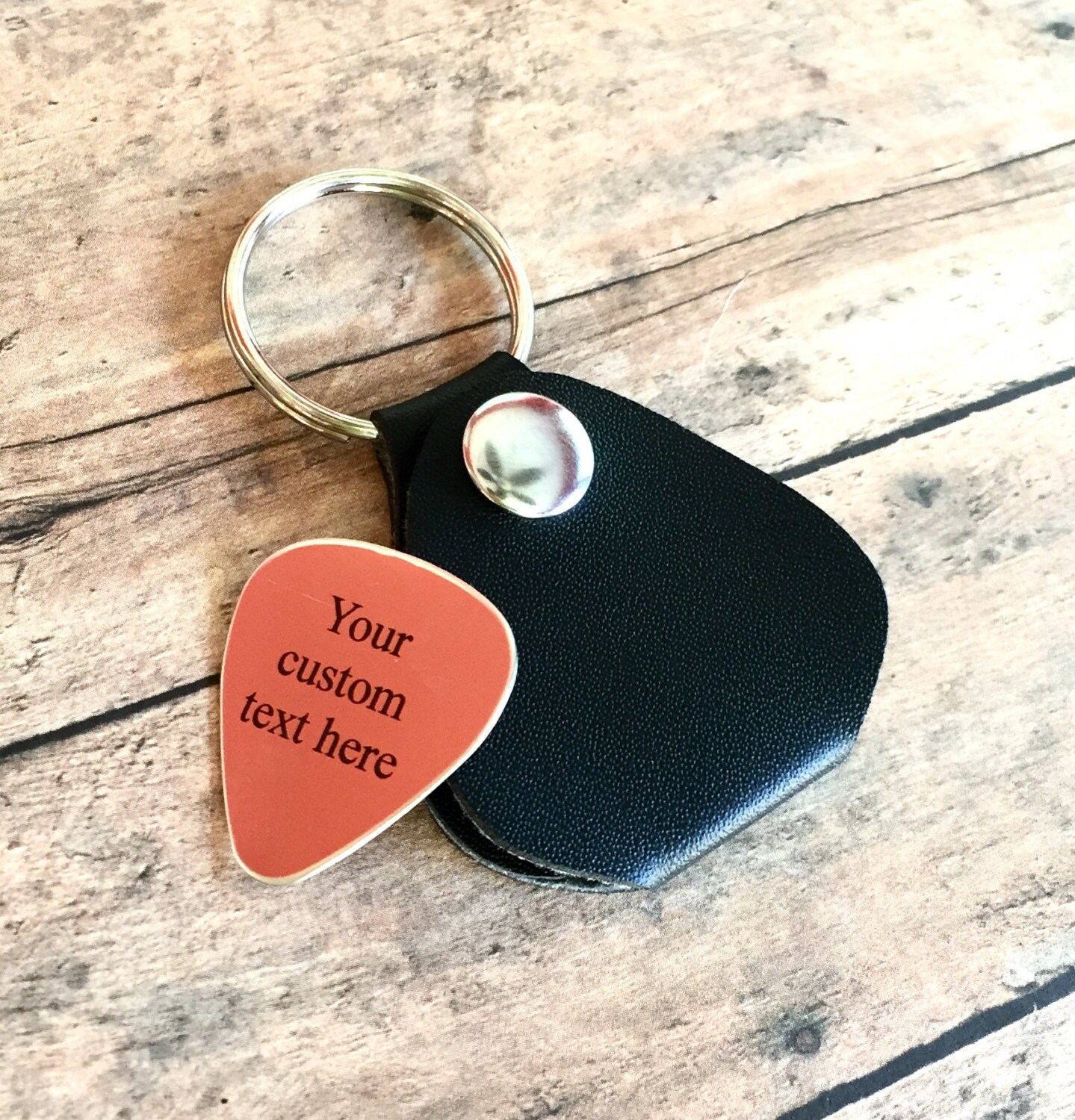 Personalized Guitar Pick Keychain I Pick You Guitar Pick | Etsy