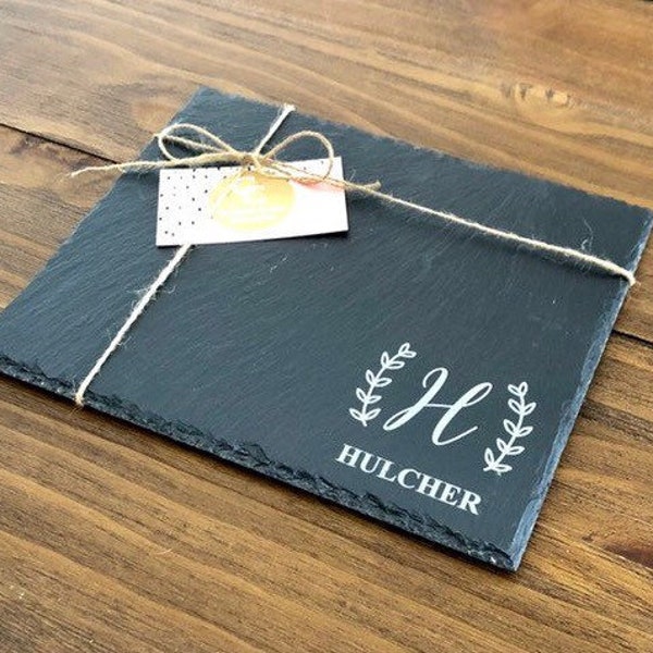 Cheese Board, Personalize Cheese Board, Personalize Serving Tray, Slate Cheese Board