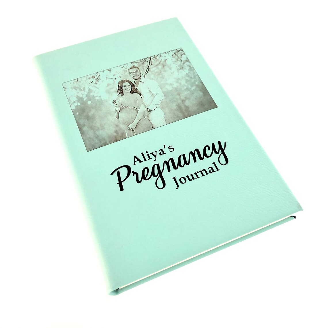 Pregnancy Journal Pregnancy Diary Dear Diary Engraved Etsy