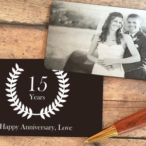 VERKAUF! Foto Brieftasche Karte - Gravierte Brieftasche - Benutzerdefinierte Brieftasche Karte Einsatz Geschenk - Hochzeitsgeschenk - Jubiläumsgeschenk - Bräutigam Geschenk