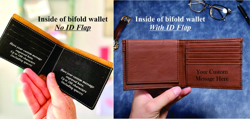 Kids Personalized Wallets: Thoughtful Gift for Son from Mom, Monogrammed Leather Wallet for Boys - Unique and Personalized Boys' Wallets