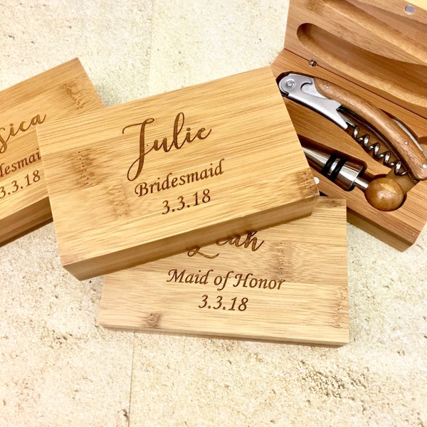 Engraved Wine Tool Set|Wine Tool Set|Wine Opener Set|Wine Gifts For Men|Personalized Wine Gifts|Wine Accessories Gift Set|4pc Wine Gift|