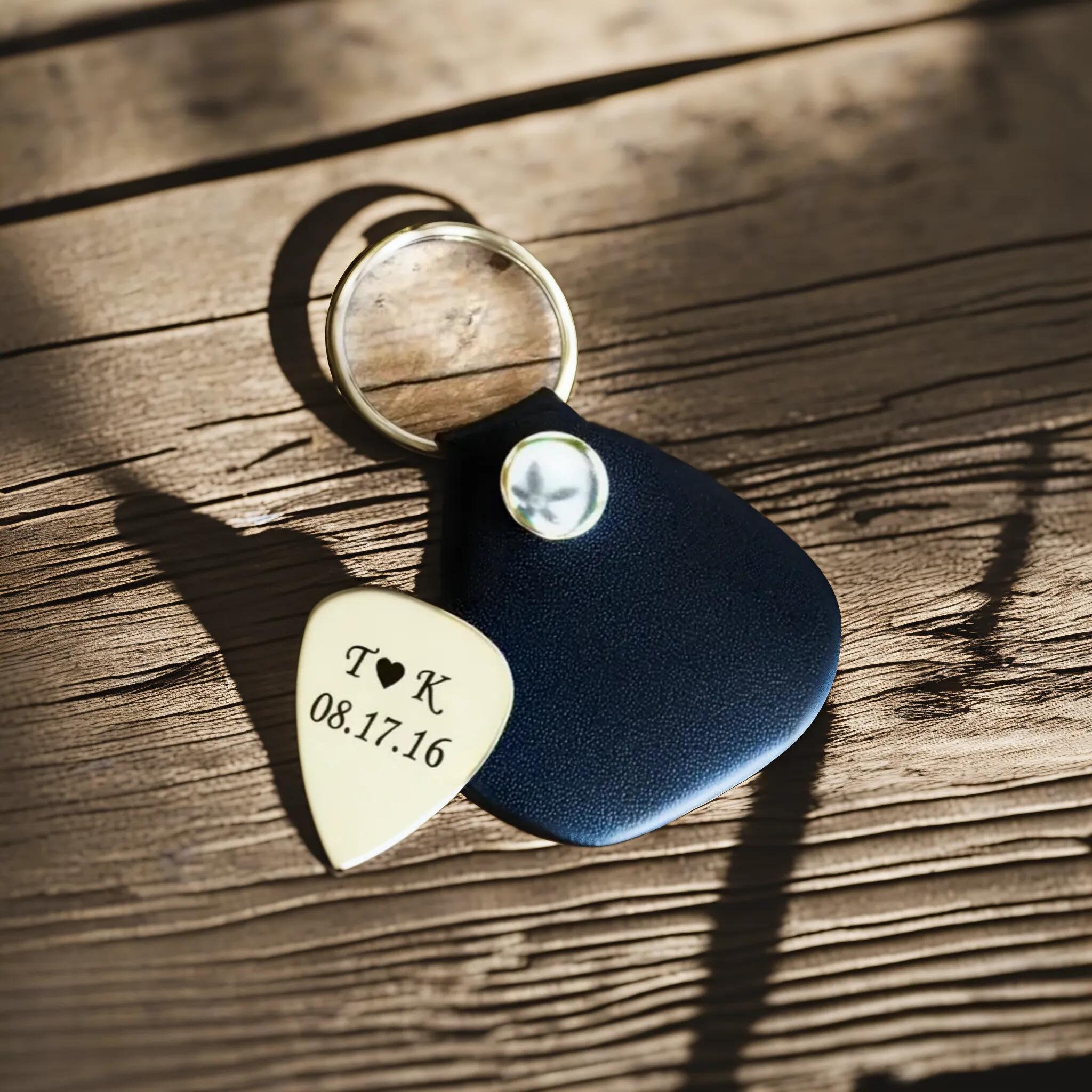 Custom Engraved Guitar Pick Personalized Guitar Pick Custom
