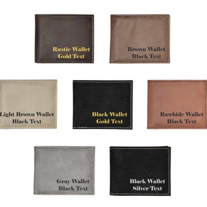 Kids Personalized Wallets: Thoughtful Gift for Son from Mom, Monogrammed Leather Wallet for Boys - Unique and Personalized Boys' Wallets
