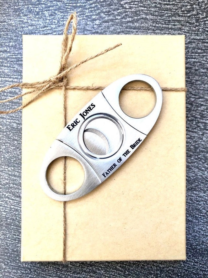 Cigar Cutter Personalized Cigar Cutter Engraved Cigar Cutter Etsy