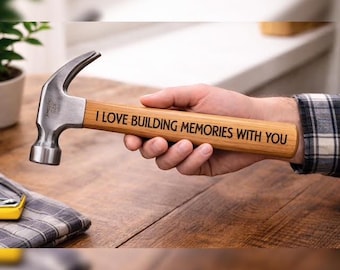 Personalized Engraved Hammer, Gift for Dad, Groomsmen Gift