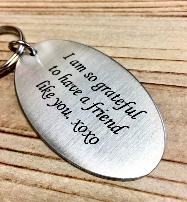 Engraved HANDWRITING Keychain Anniversary Gift for Boyfriend Etsy