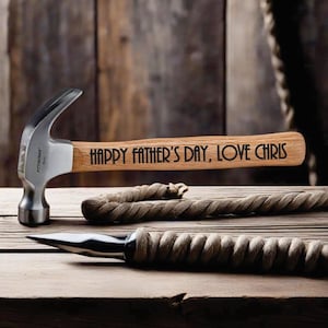 Personalized Hammer Gift Engraved & Customized Hammer for Men Ideal for Husband Anniversary and Father's Day Unique Gifts for Him image 5