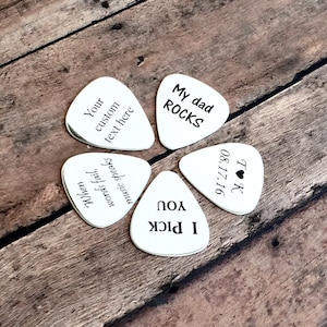 SALE! Engraved Guitar Pick, Personalized Guitar Pick, Custom Guitar Pick, Music Gift, Guitar Pick Necklace, Guitar Pick Keychain