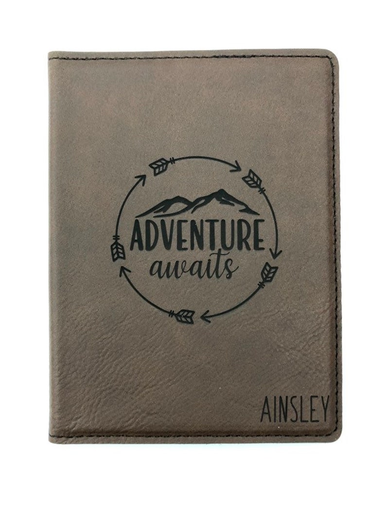 Personalized Travel Passport Cover Wanderlust Passport Gift Etsy