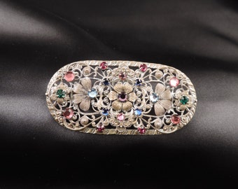 Filigree Brooch Belle Epoque
